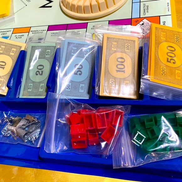 MONOPOLY VT 1961 ANNIVERSARY EDITION REAL ESTATE TRADING GAME PARKER BROTHERS - Picture 5 of 13